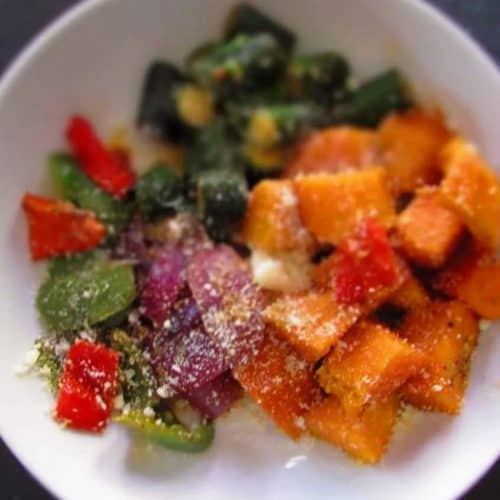 How To Make: Veggies Sprinkled with Parmesan Cheese