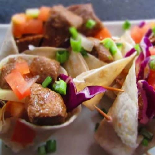 How To Make: Asian Mini Beef Wraps