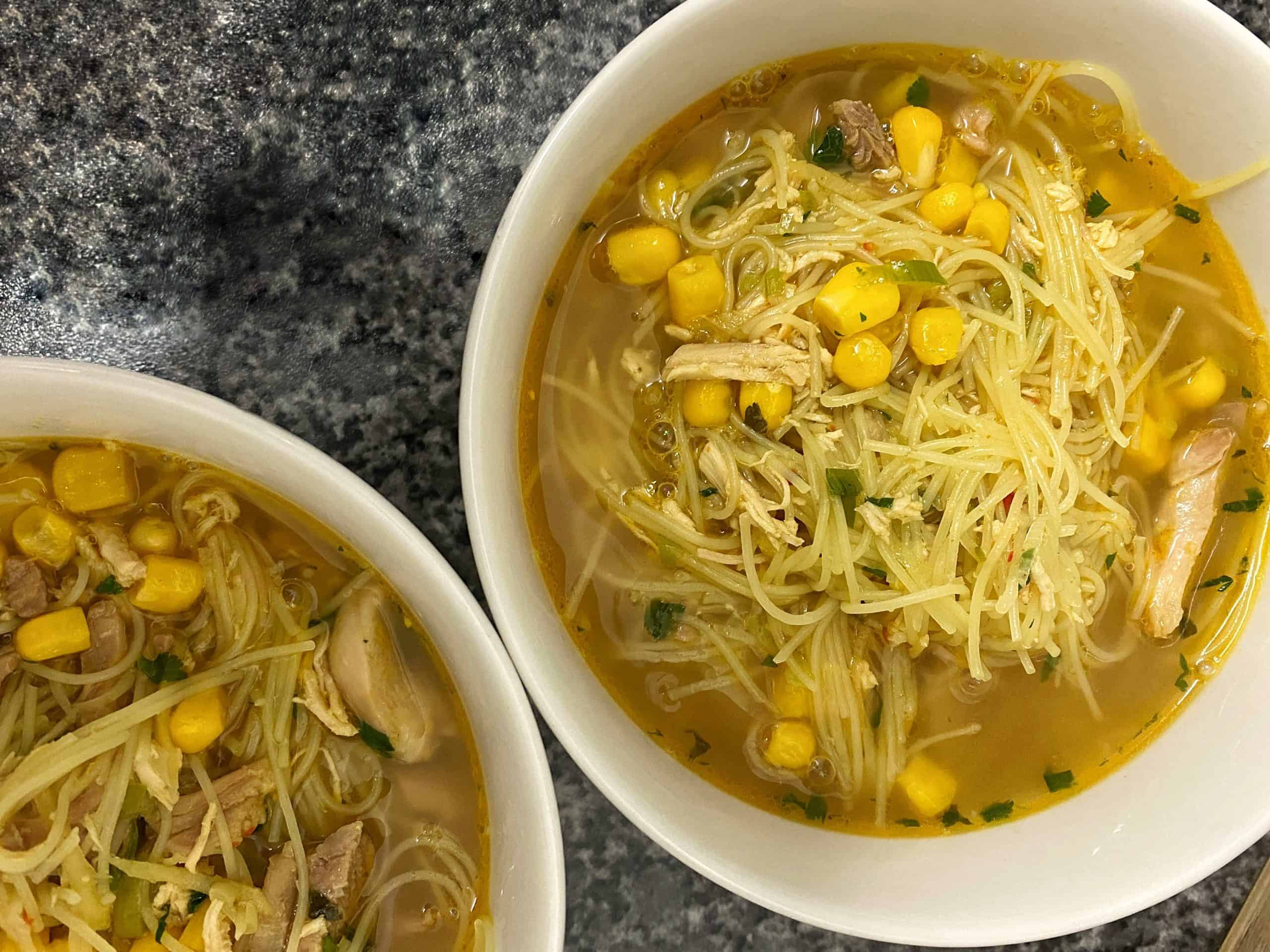 Chicken and Noodle Soup Recipe | How To Make: Chicken Stock