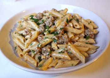Sausage pasta recipe cheat's ragù| Photo: alanagkelly / Flickr