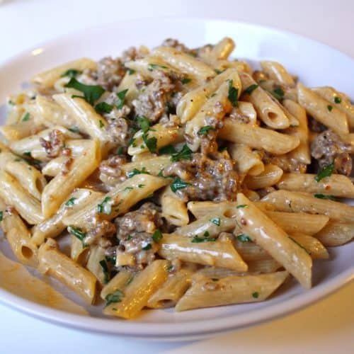 Sausage pasta recipe cheat's ragù| Photo: alanagkelly / Flickr