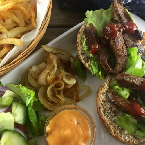 How To Make: Rump Steak Burgers