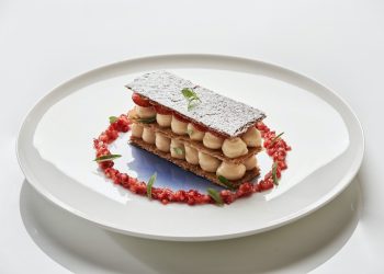 Pied à Terre’s Strawberry Millefeuille recipe