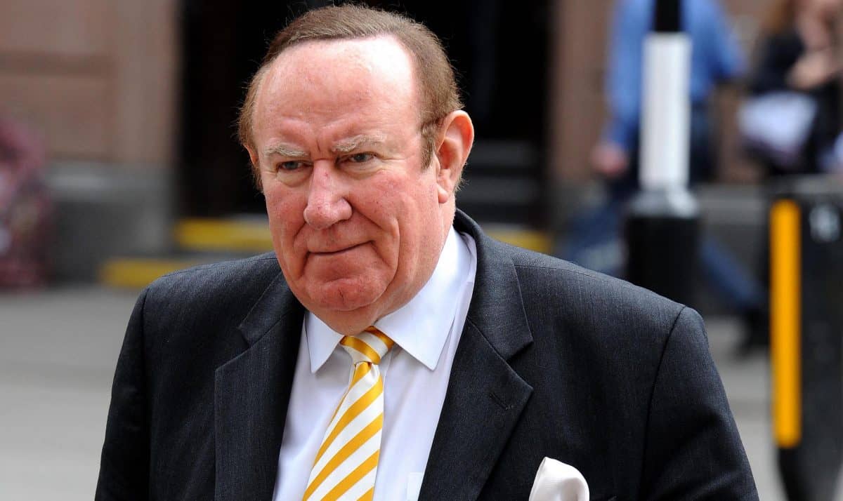 Andrew Neil is launching GB news. Credit;PA
