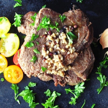 Garlic and Whole Peppercorn fillet