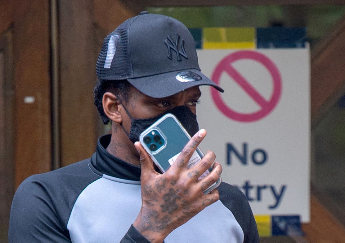 Nile Ranger leaving Ealing Magistrates Court, London, May 10, 2021. Credit;SWNS