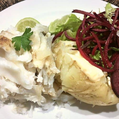 How To Make: Steamed Hake with potatoes
