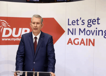 DUP leader Edwin Poots