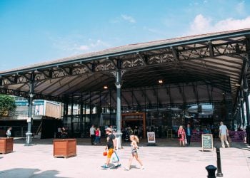 The regenerated Preston Market Hall. Image: Preston City Council