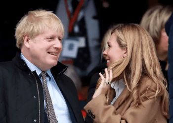 Boris Johnson and Carrie Symonds