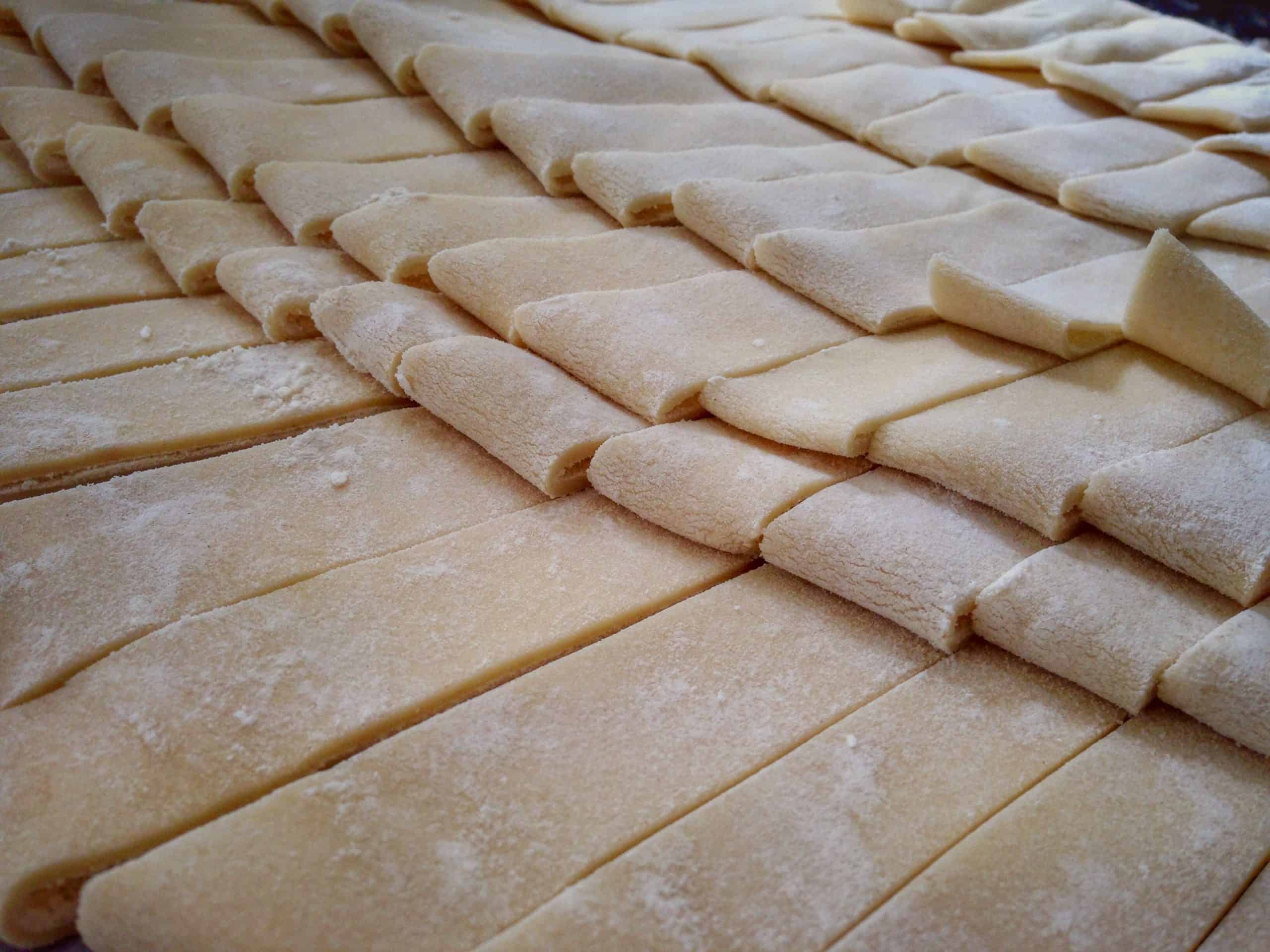 Pasta recipe - how to make homemade pasta without a pasta machine