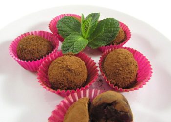 Effortless Truffles Filled With Decadent Dark Chocolate