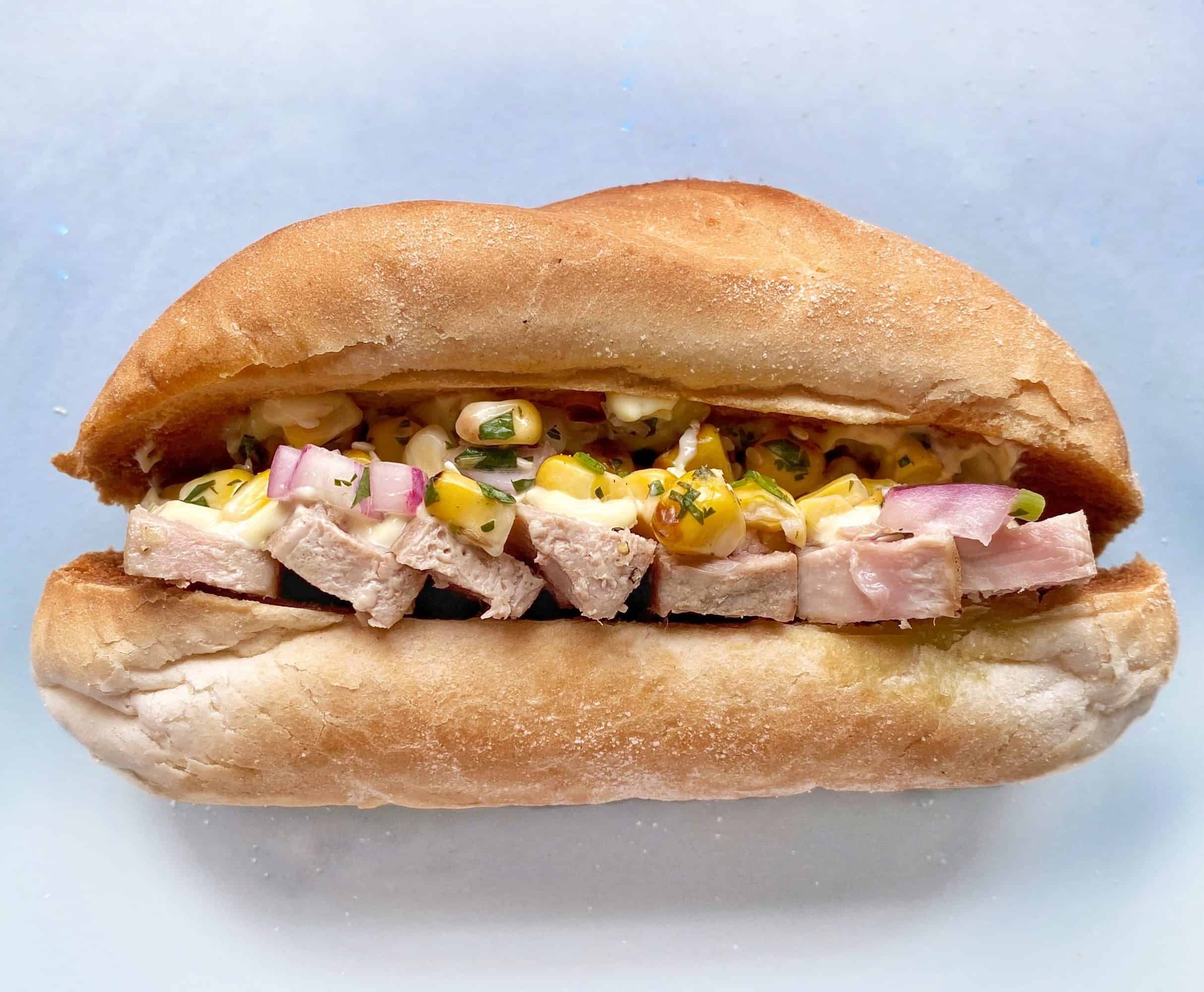 The best tuna and sweetcorn sandwich
