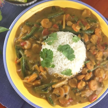 Green Pork Curry