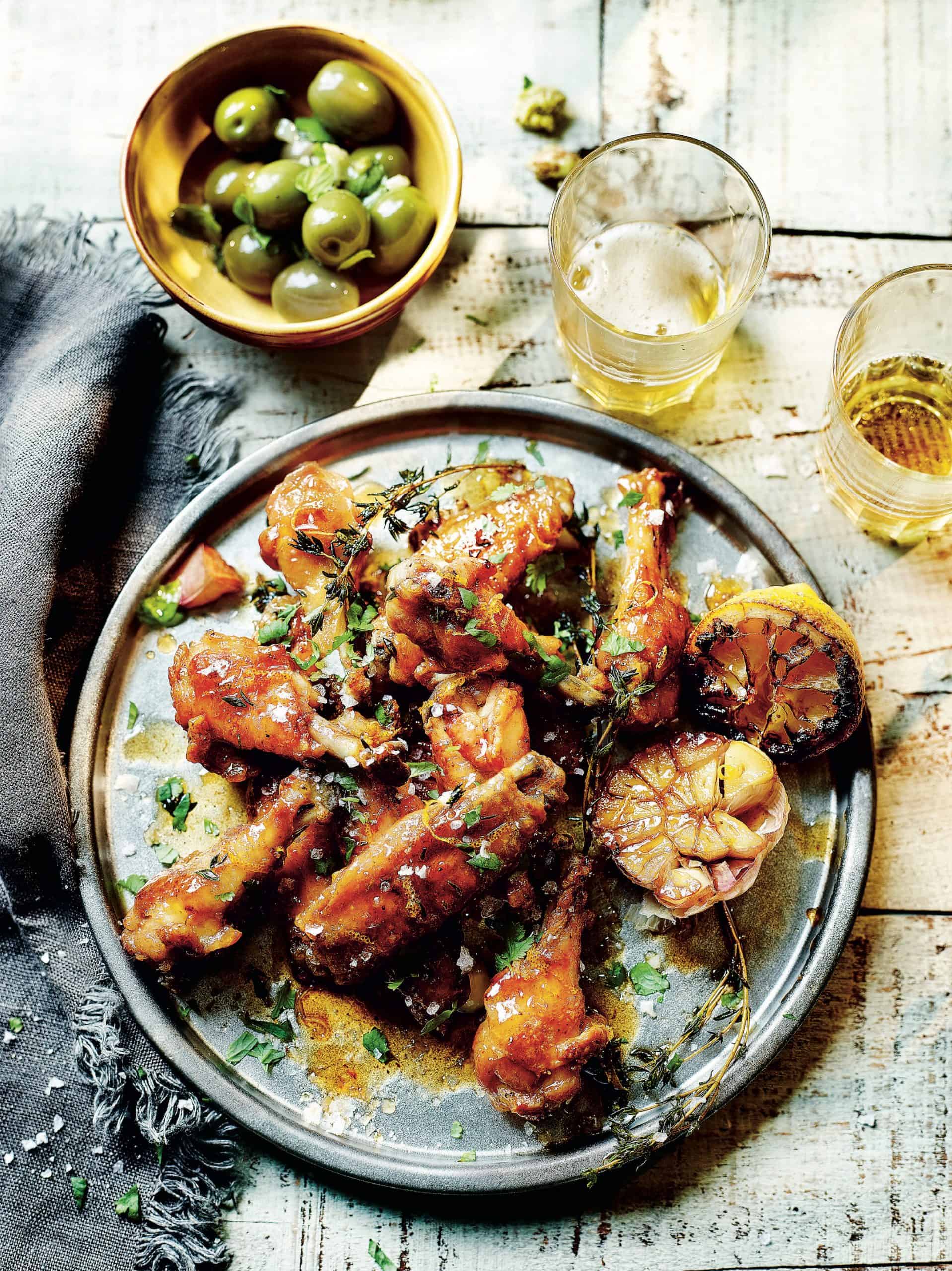 Lemon & Honey Chicken Wings