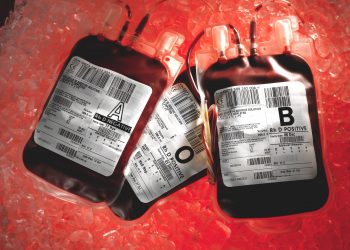 Undated NHS Blood and Transplant handout photo of blood bags as the number of regular blood donors has fallen by almost a quarter in the last decade, health officials said.
