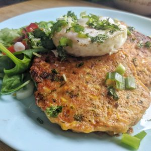 Corn fritters recipe