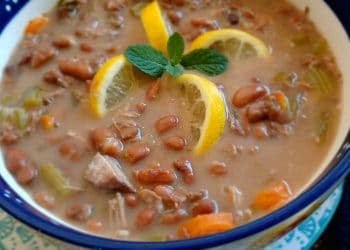 Pork Bean Soup Infused with Cumin