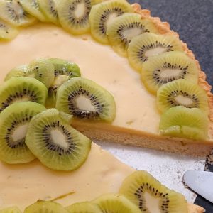 Sweet Lime and Kiwi Pie