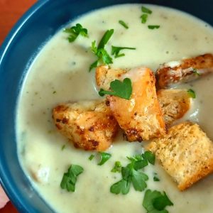 Italian Style Garlic Soup
