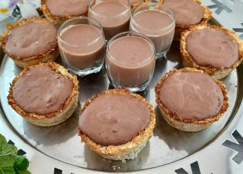 Coconut Chocolate Cheesecakes Delight