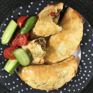 Healthier Baked Empanada with Ground Beef