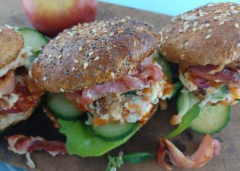 Pork Hamburger with Asian flavour