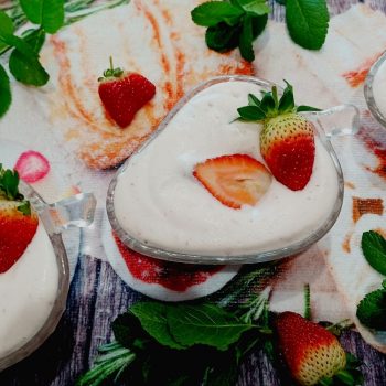 No Added Sugar Strawberry Mousse