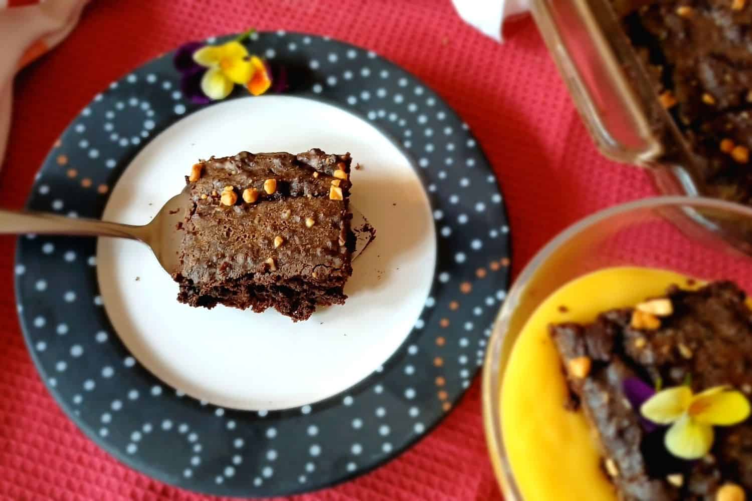 Guilt-free Sweet Potato Brownies