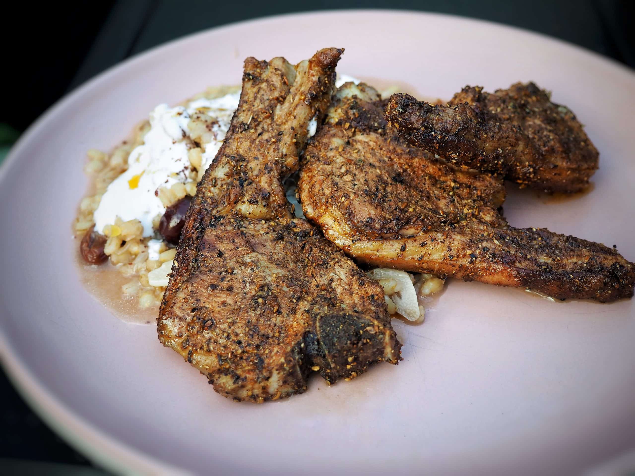 How To Make: Spiced Lamb Chops & Pearl Barley ‘Risotto’
