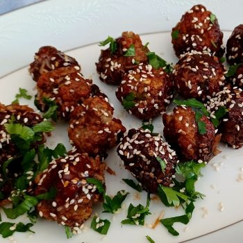 Glazed Pork Meatballs