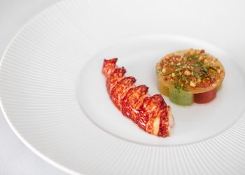 Ormer Mayfair by Sofian Poached lobster