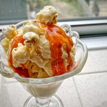 Sweet corn Ice Cream recipe Hot Sauce Cholulah Jonathan Hatchman