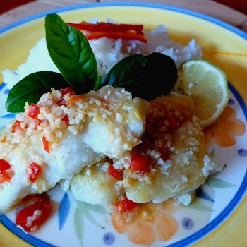 Spicy Fried Fish with Chilli Lime Sauce