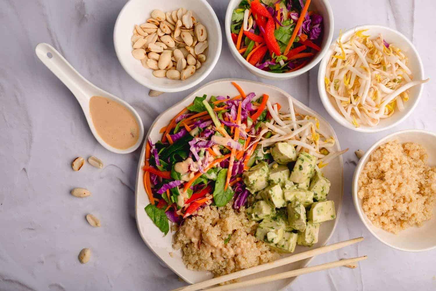 Thai Tofu Poke Bowl - The London Economic