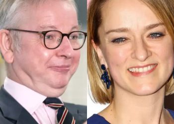 Michael Gove and Laura Kuenssberg