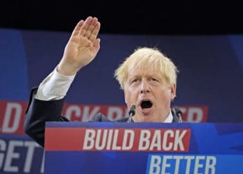 BORIS JOHNSON BUILD BACK BETTER