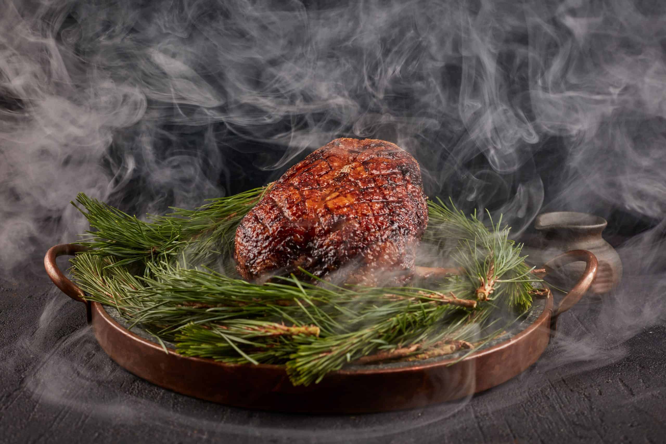 Crown of Duck with Pine Needle Jus