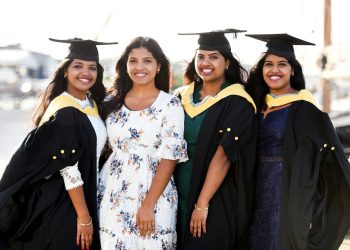 Shibu Matthew sisters (L-R) Aleena, Aneesha, Anjel & Aneetta.  Credit;SWNS