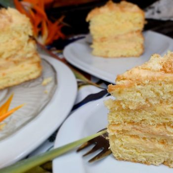 Vanilla Custard Decadent Cake