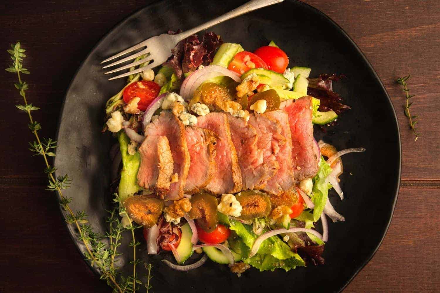 Roasted Beef, Fig, Walnut and Blue Cheese Salad - The London Economic