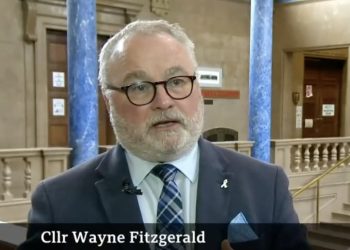 Councillor Wayne Fitzgerald, Tory leader of Peterborough City Council