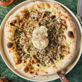 The Engine Rooms Burrata & Truffle pizza Charlie Mckay