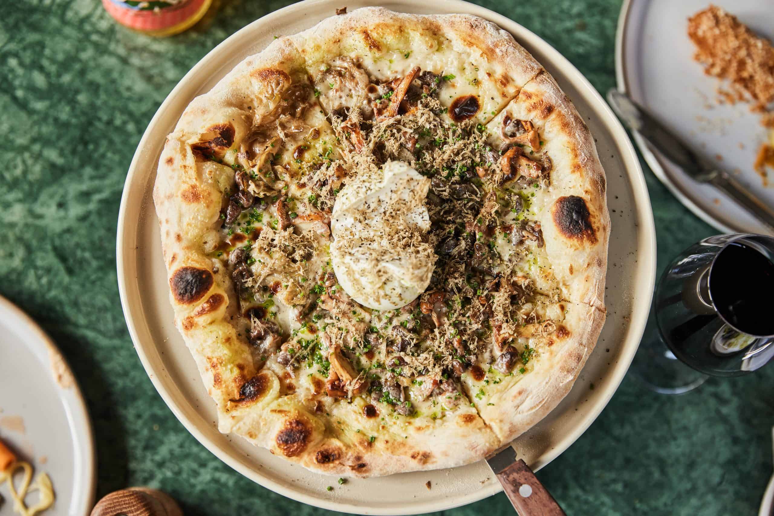 How To Make: Burrata & Truffle Pizza