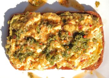 Silky Scrambled Eggs