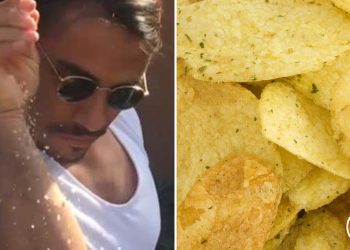 *Crisps not chef's own...