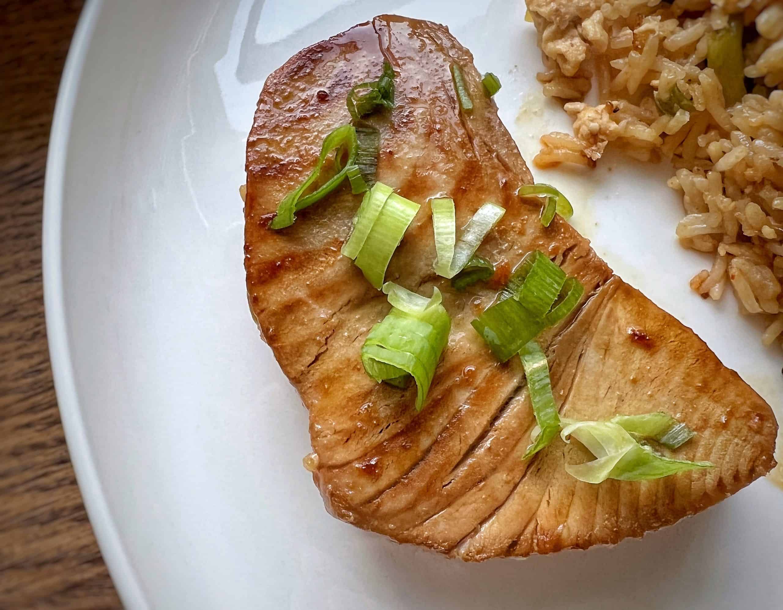 Seared Tuna With Soy Sauce & Ginger