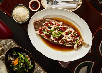 MiMi Mei Fair Steamed Dover Sole recipe Steven Joyce