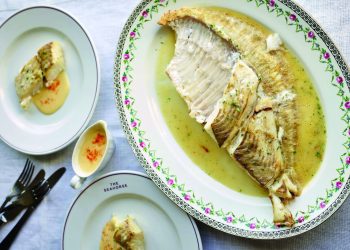 Roast turbot with hollandaise Mitch Tonks