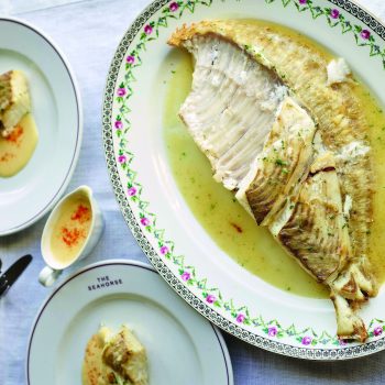 Roast turbot with hollandaise Mitch Tonks